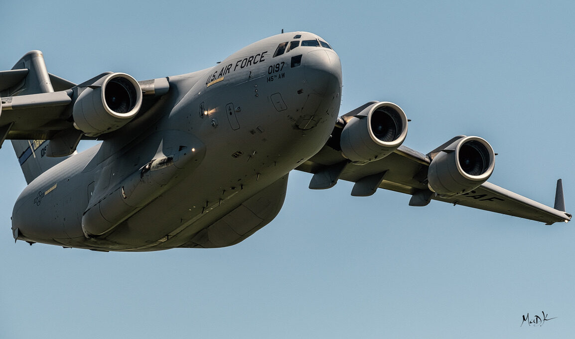 C-17 Globemaster III low pass — Voice for Valor episode archive — long-form veteran interviews