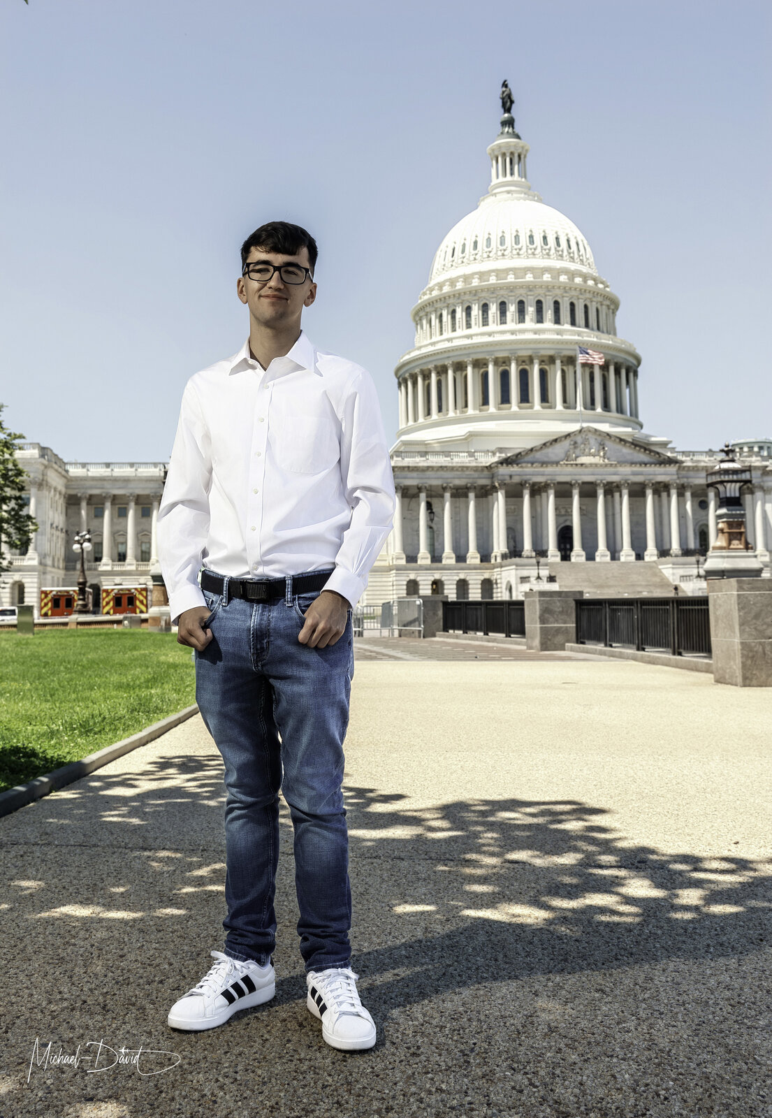 Zach at the U.S. Capitol