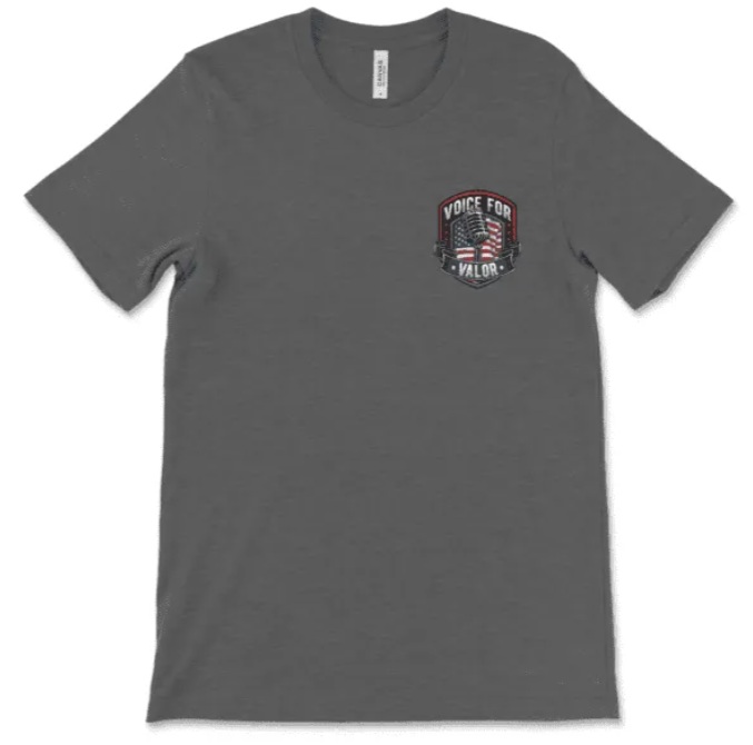 Heroes T-Shirt — Deep Heather Gray
